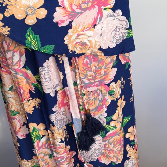 NWT Maaji Sustainable Midnight Garden Wrap Style Aubree Kimono S - Picture 14 of 16